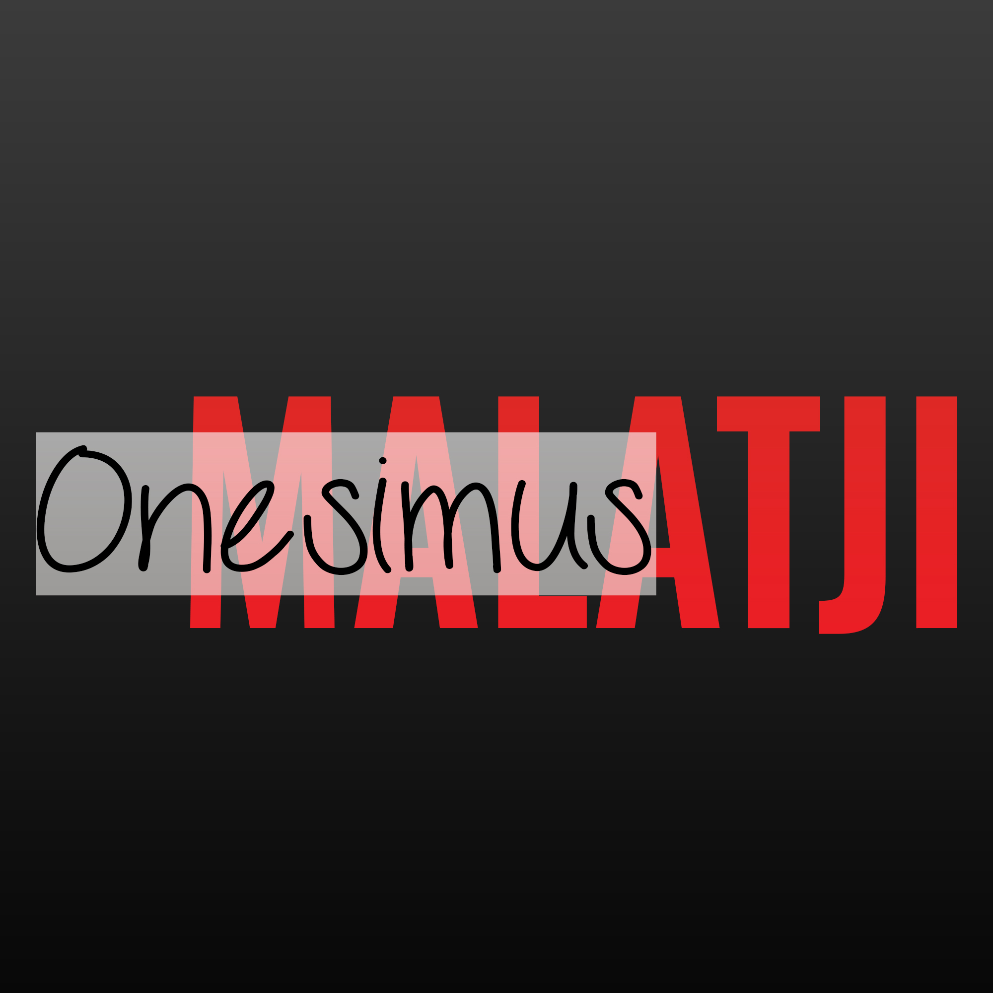 Onesimus Malatji wordmark